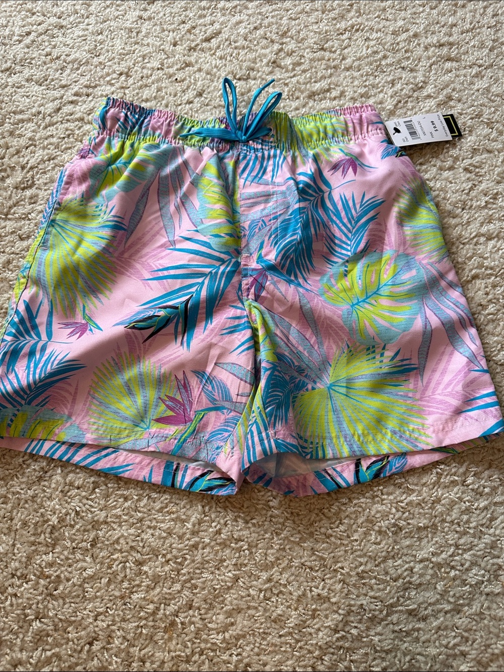 Boys size large swim trunks. Canyon Creek. Fully lined.